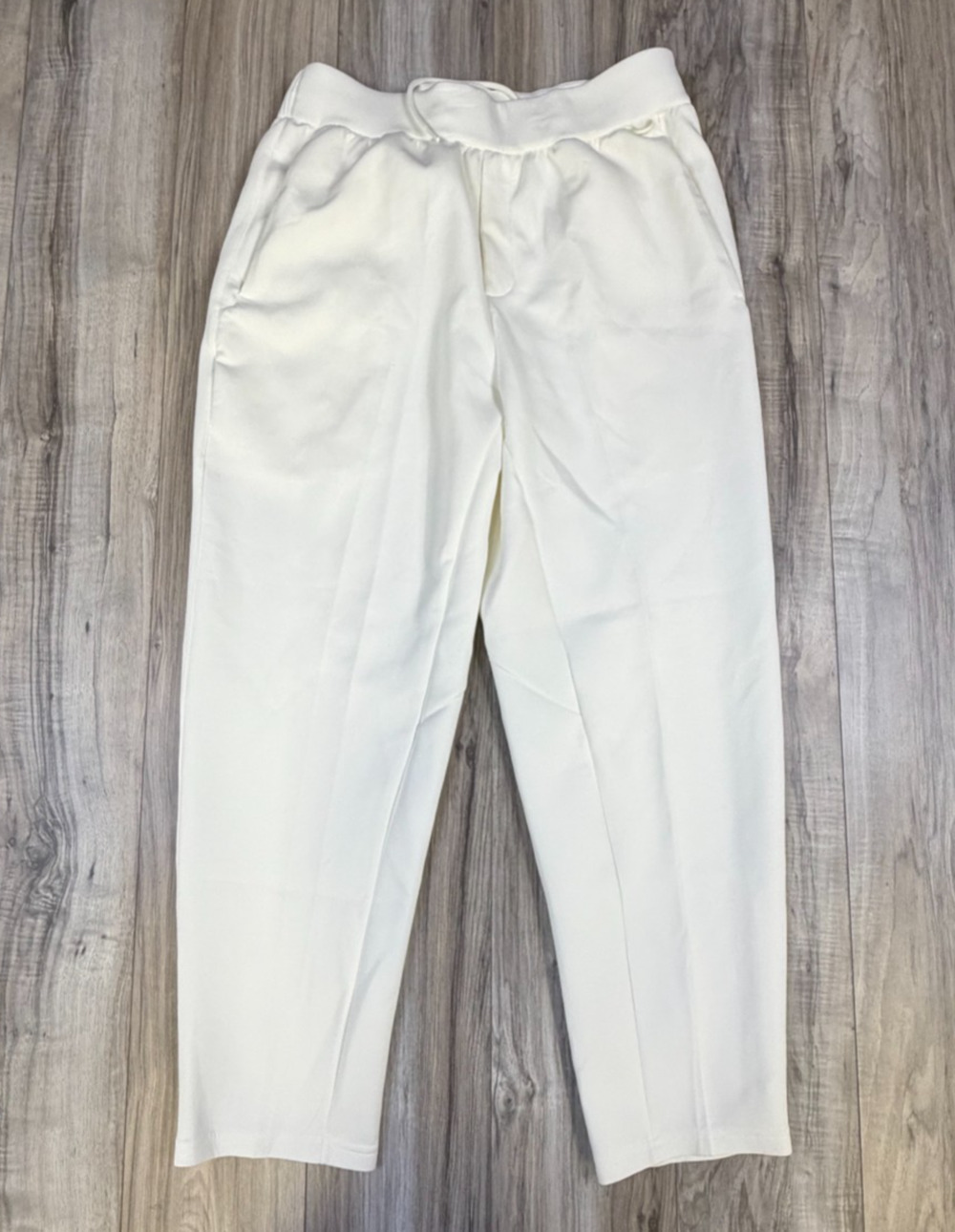 Nike 24.7 ImpossiblySoft Dri-FIT Pants Sail White HQ6970-133 Mens Medium NEW